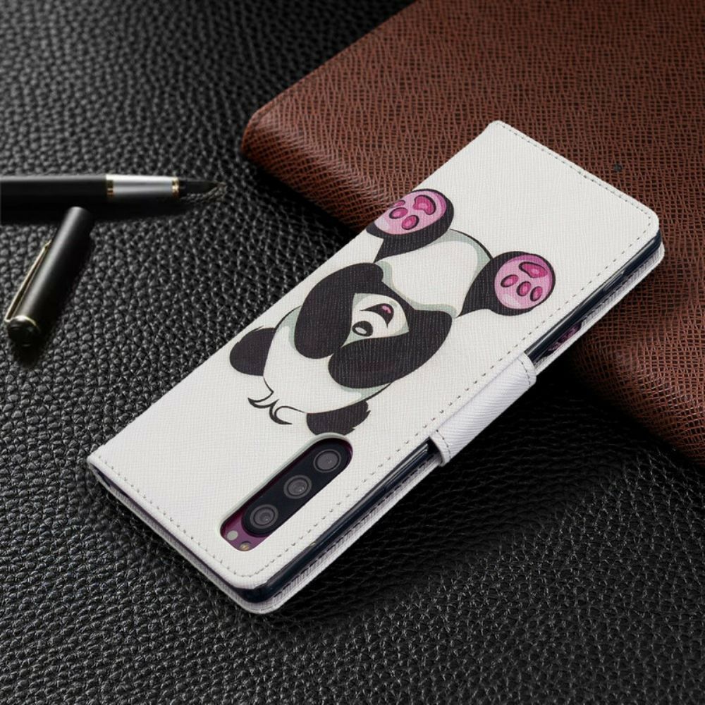 Lederhüllen Für Sony Xperia 5 Panda-spaß