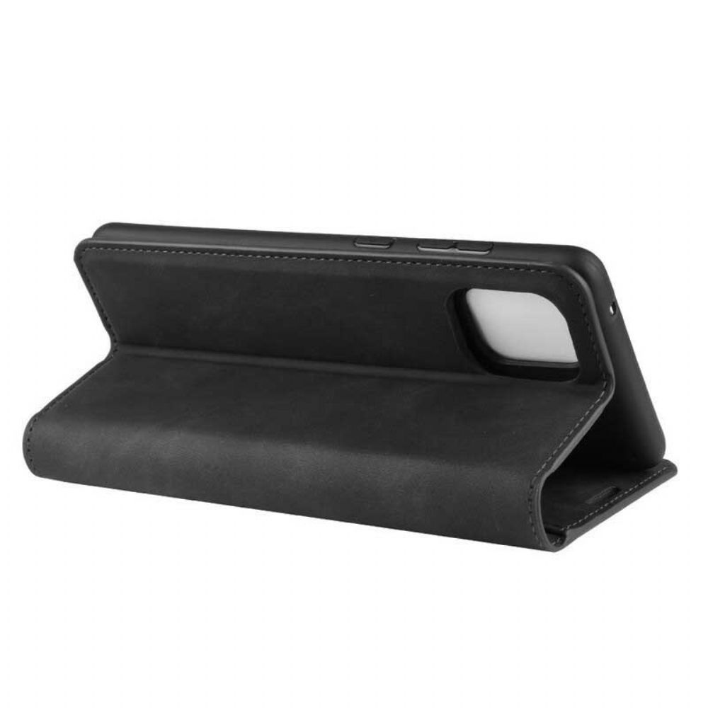 Schutzhülle Für Samsung Galaxy Note 10 Lite Flip Case Schicker Ledereffekt