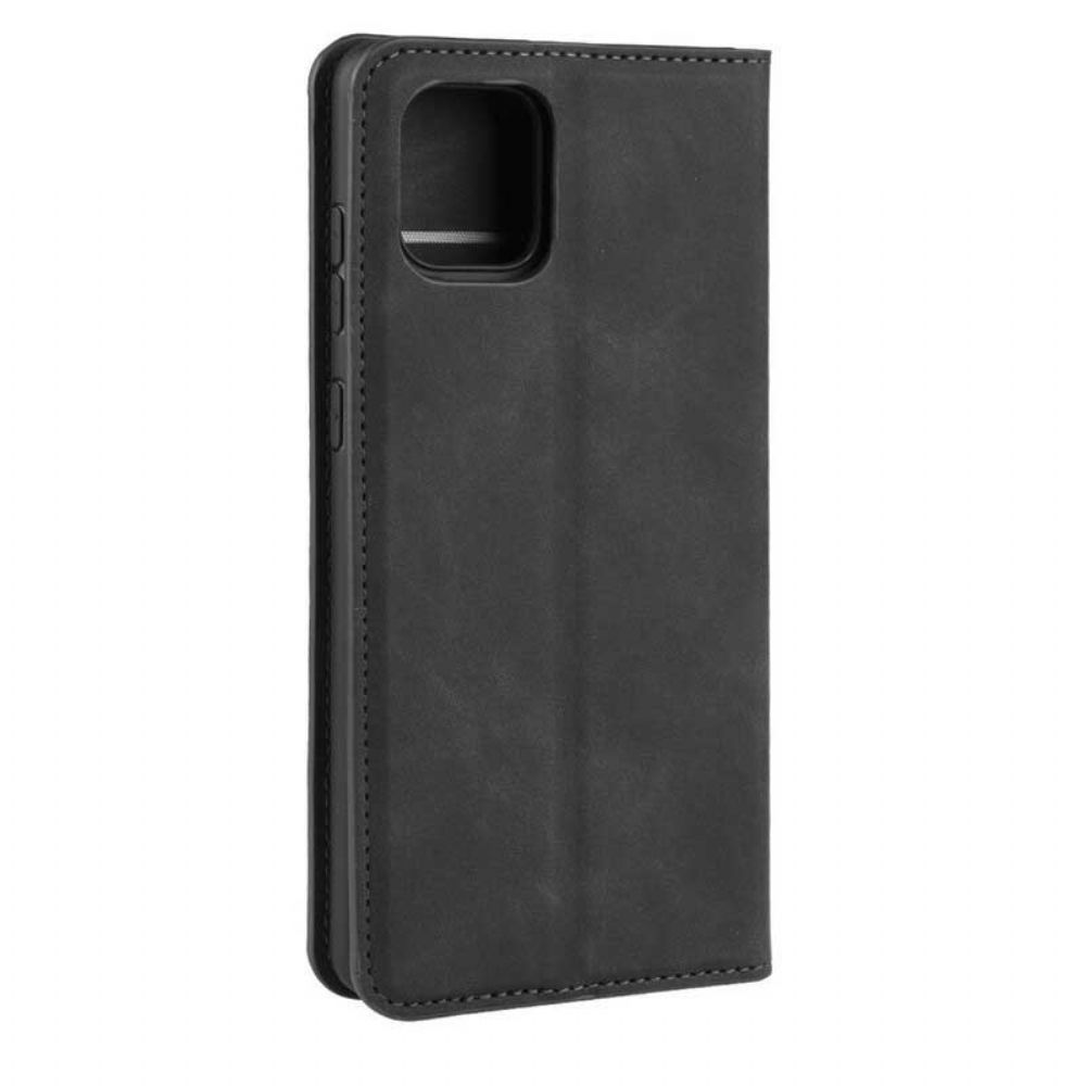 Schutzhülle Für Samsung Galaxy Note 10 Lite Flip Case Schicker Ledereffekt