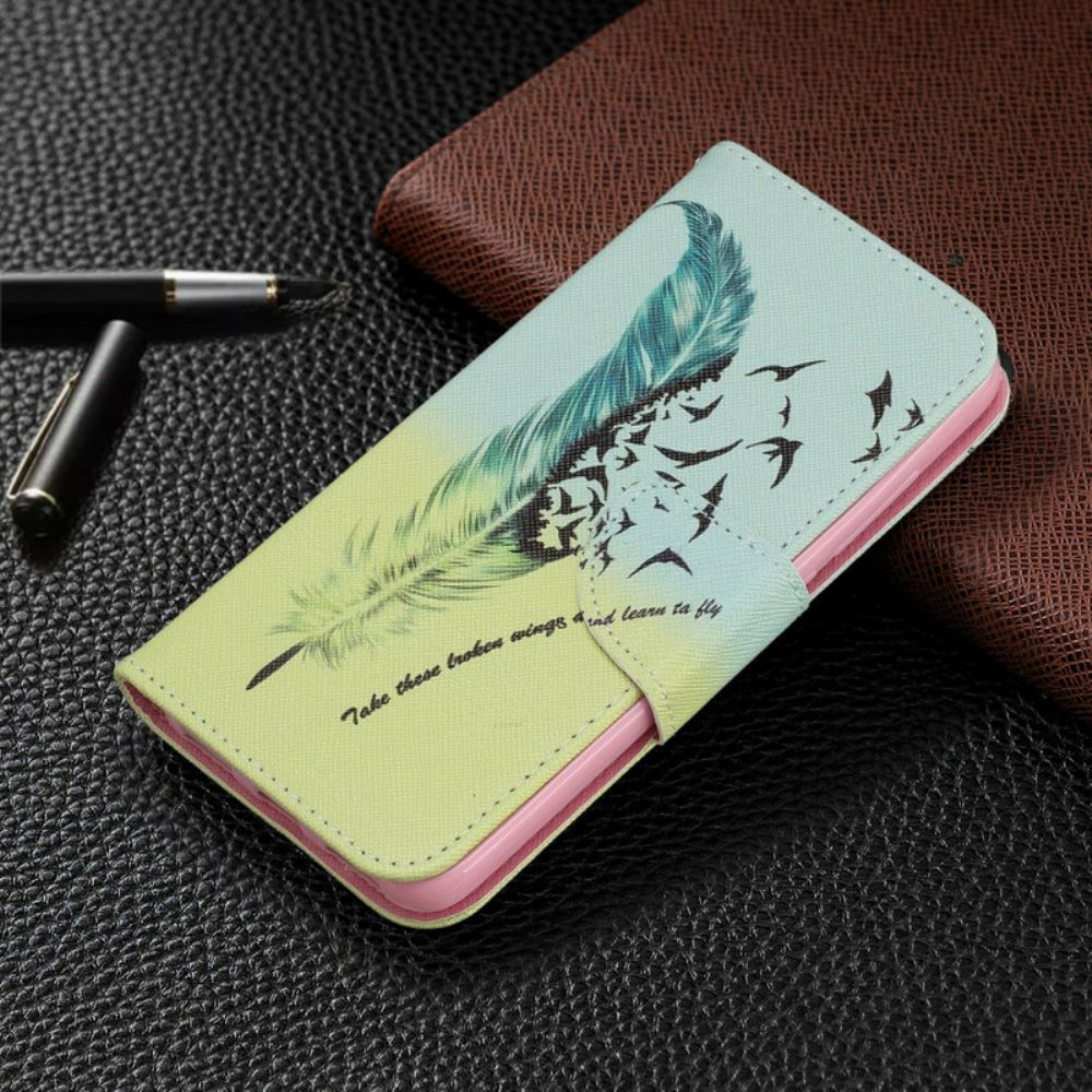 Flip Case Für Xiaomi Redmi 7A Fliegen Lernen