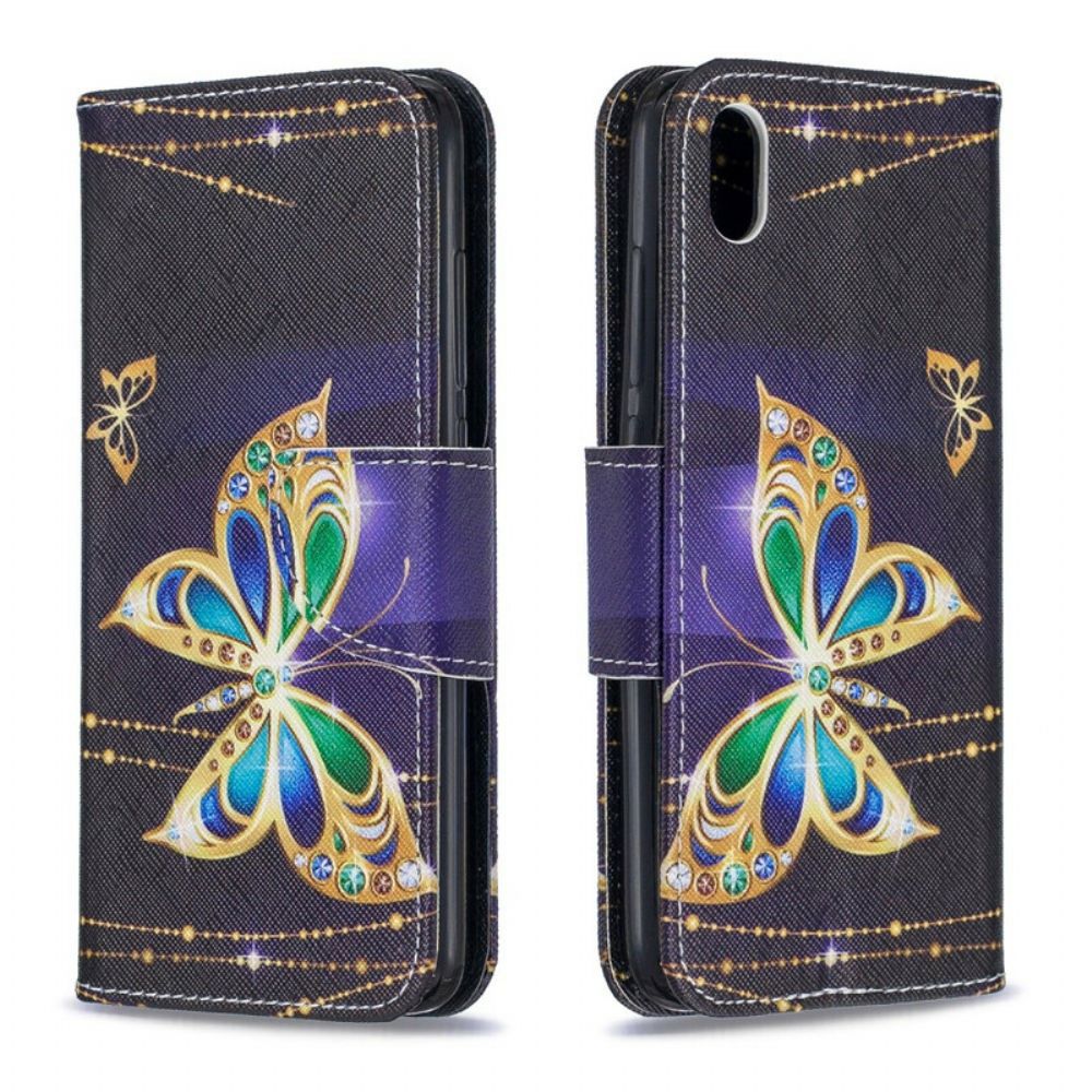Lederhüllen Für Xiaomi Redmi 7A Unglaubliche Schmetterlinge