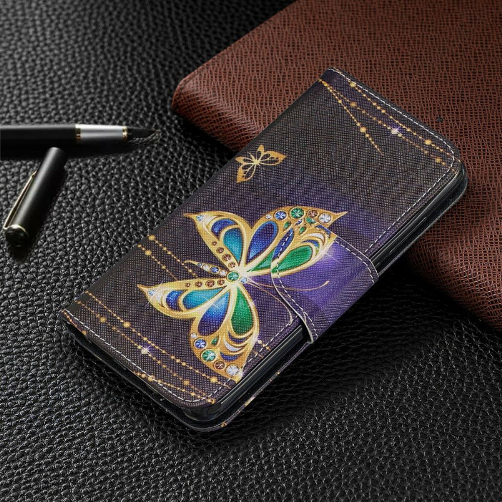 Lederhüllen Für Xiaomi Redmi 7A Unglaubliche Schmetterlinge