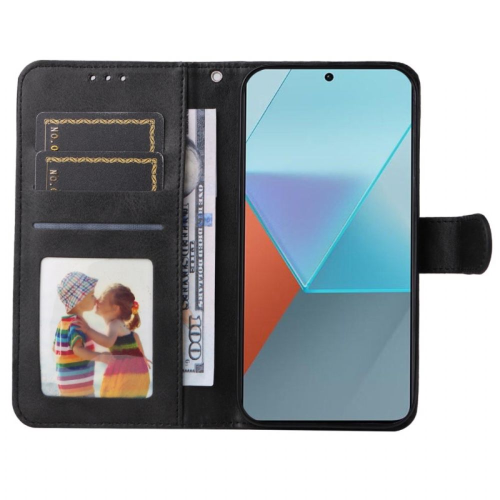 Lederhüllen Für Xiaomi Redmi Note 13 Pro 5g High-end Mit Lanyard