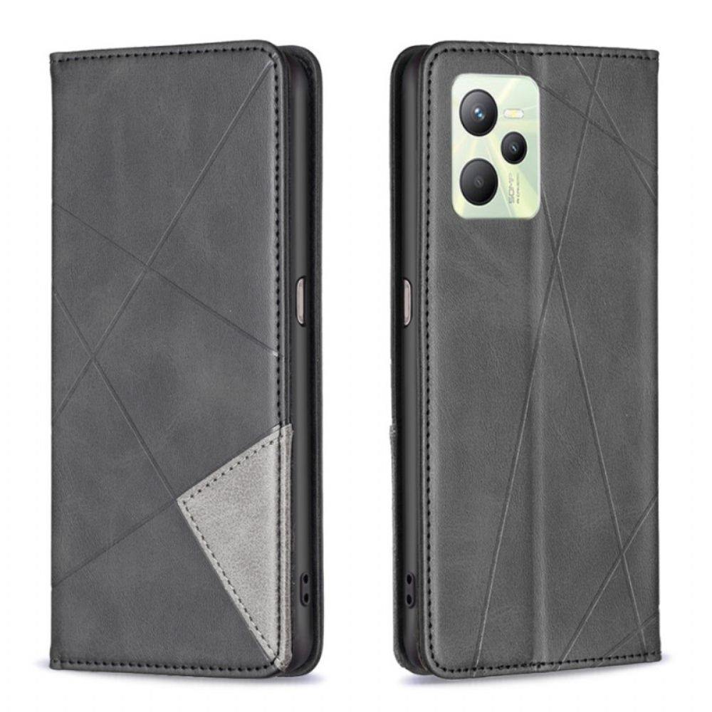 Schutzhülle Für Realme C35 Flip Case Diamanten