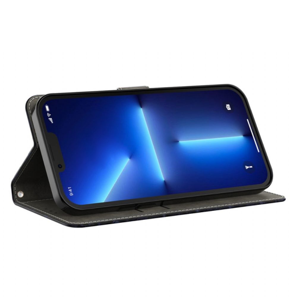 Flip Case Für iPhone 14 Pro Mit Kordel Tanga Love Löwenzahn