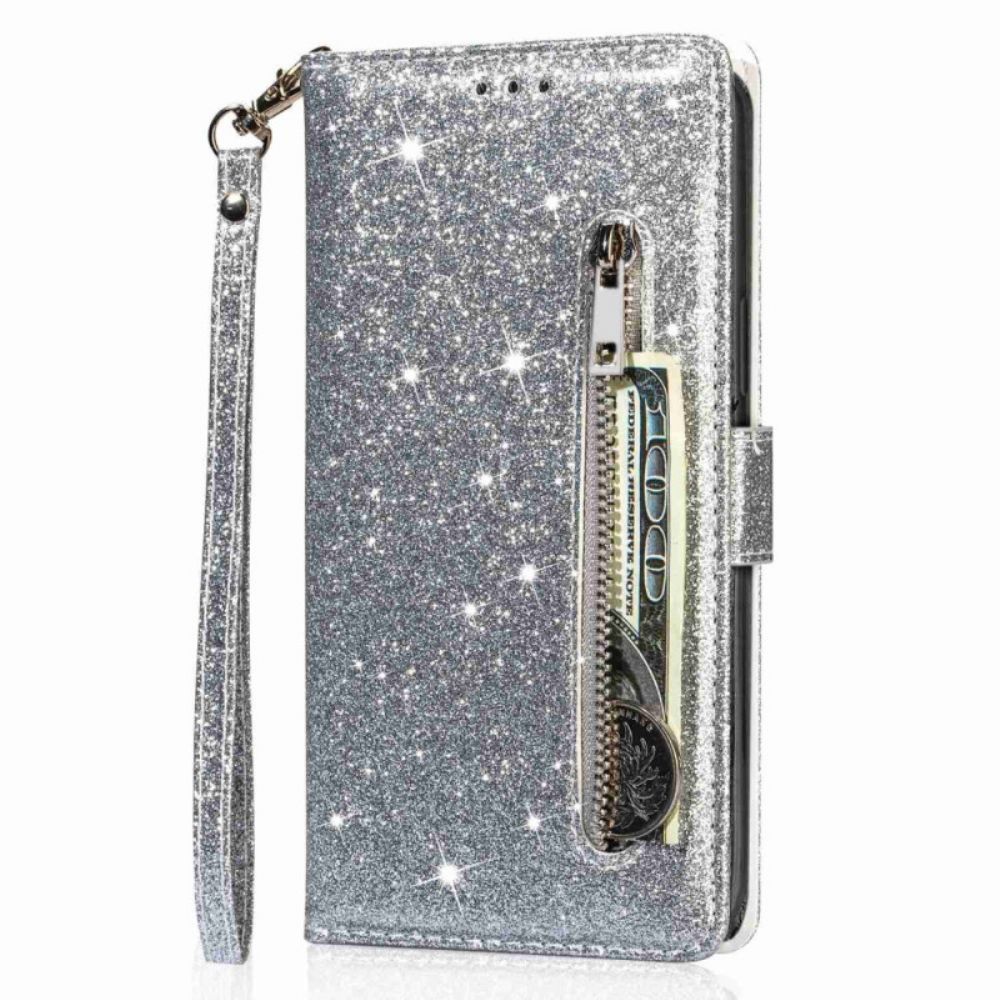 Flip Case Für iPhone 14 Pro Pailletten-zu-pailletten-stil