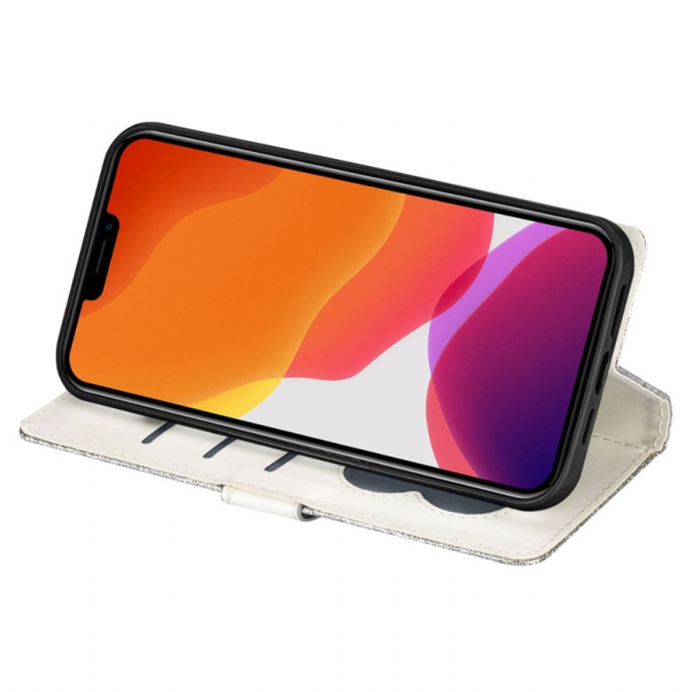 Flip Case Für iPhone 14 Pro Pailletten-zu-pailletten-stil