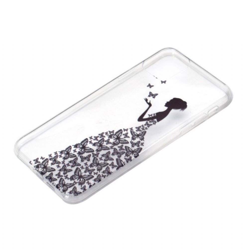 Hülle Für iPhone 14 Pro Schmetterlingskleid