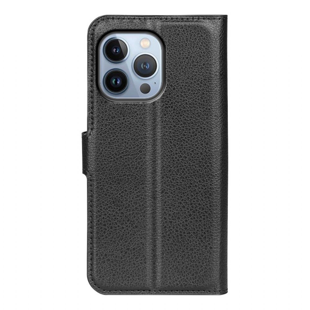 Lederhüllen Für iPhone 14 Pro Klassisch