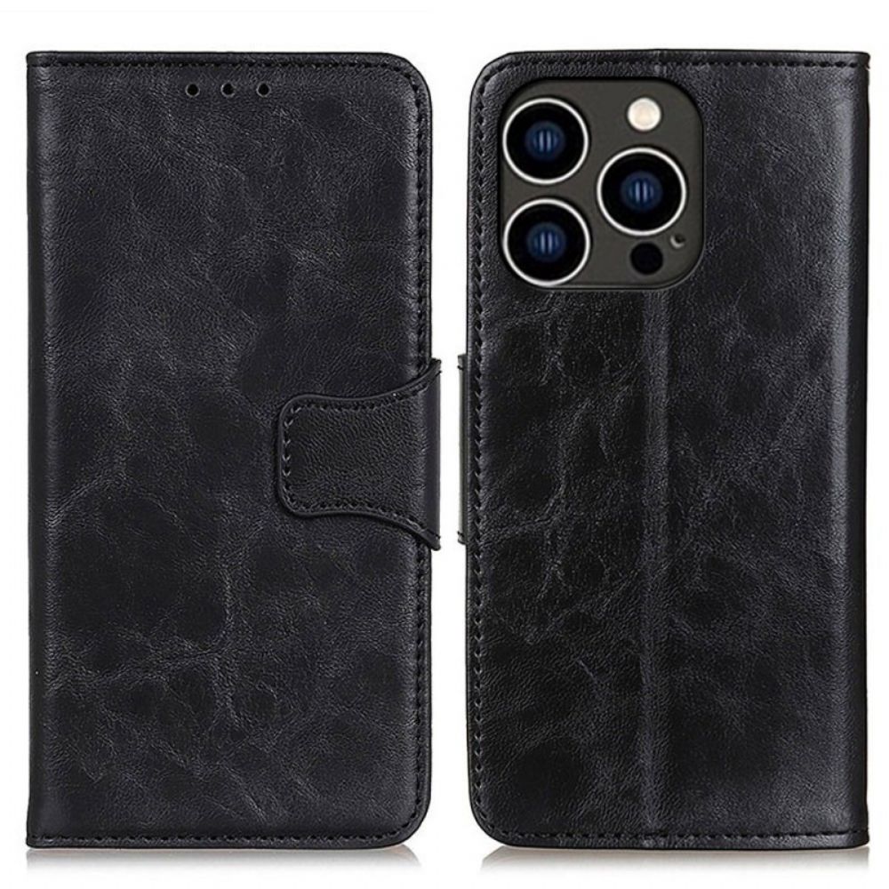 Lederhüllen Für iPhone 14 Pro Spaltleder