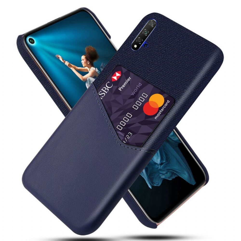 Handyhülle Für Huawei Nova 5T / Honor 20 Ksq-kartenhalter