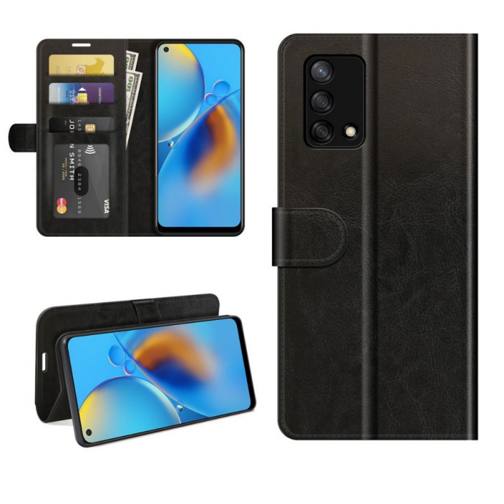 Flip Case Für Oppo A74 4G Ultra Kunstleder