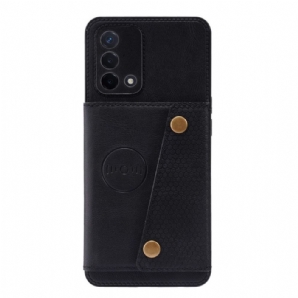 Hülle Für Oppo A74 4G Geldbörse Snap Wallet