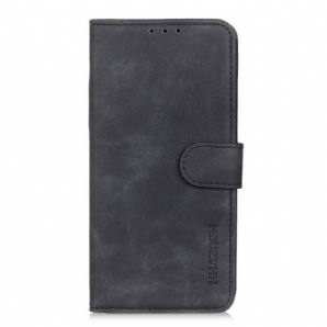 Lederhüllen Für Oppo A74 4G Vintage Ledereffekt Khazneh
