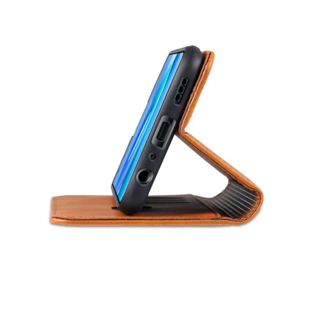 Schutzhülle Für Oppo A74 4G Flip Case Azns Kunstleder