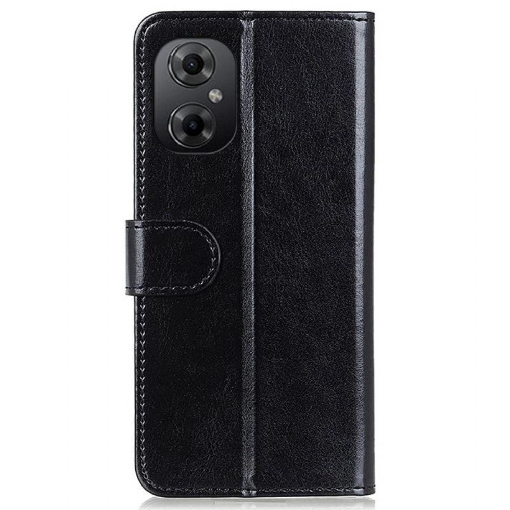 Flip Case Für Poco M4 5G Gefrorene Finesse