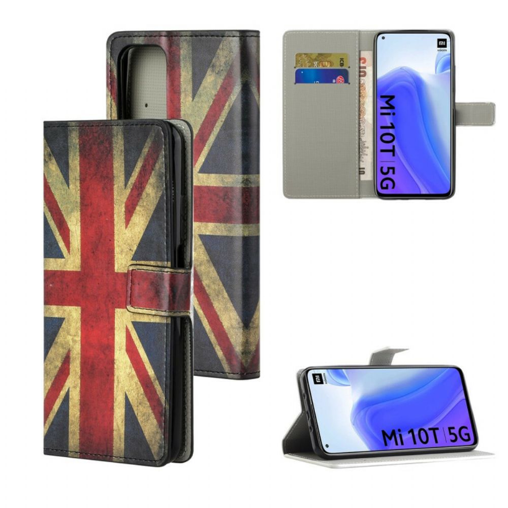 Flip Case Für Xiaomi Mi 10T / 10T Pro England-flagge