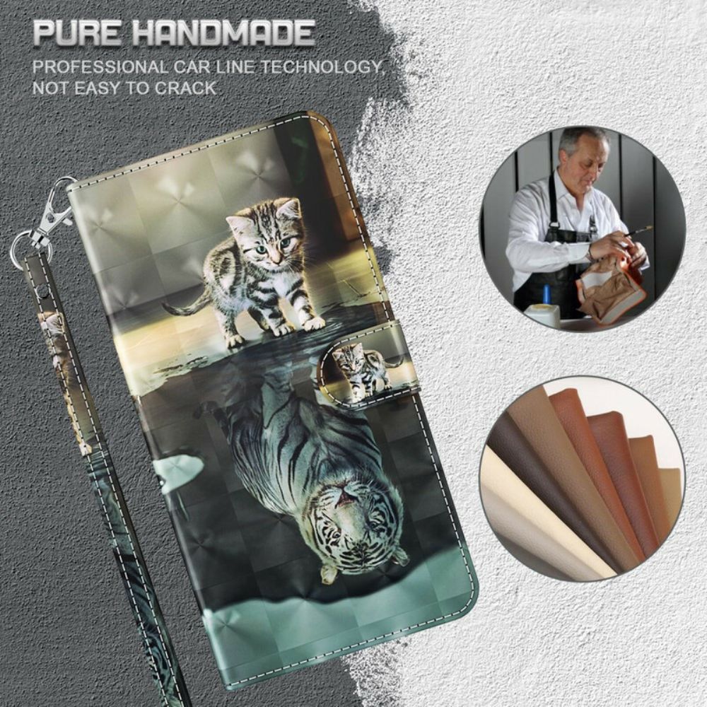 Flip Case Für Xiaomi Mi 10T / 10T Pro Ernst Der Tiger