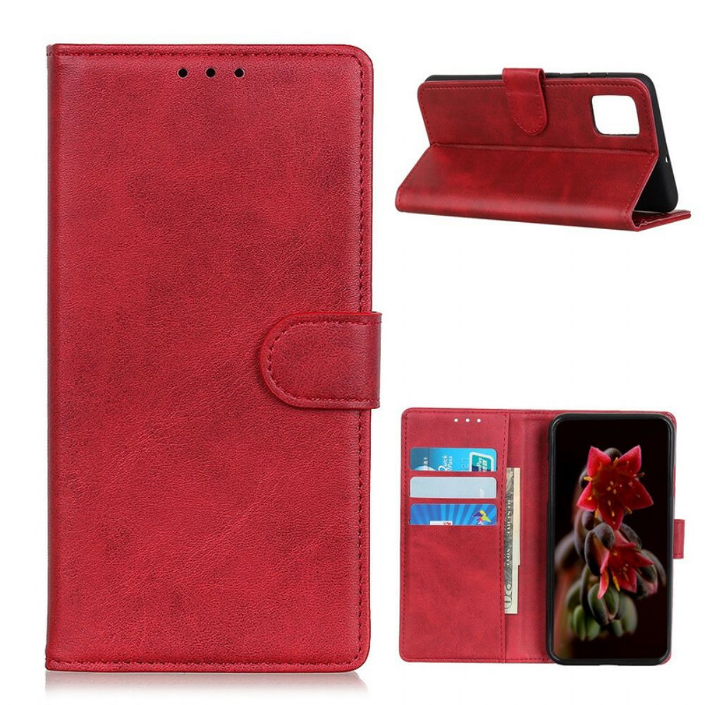 Flip Case Für Xiaomi Mi 10T / 10T Pro Retro-mattleder-effekt