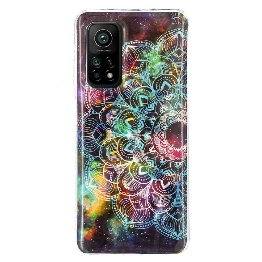 Hülle Für Xiaomi Mi 10T / 10T Pro Fluoreszierende Blumenserie