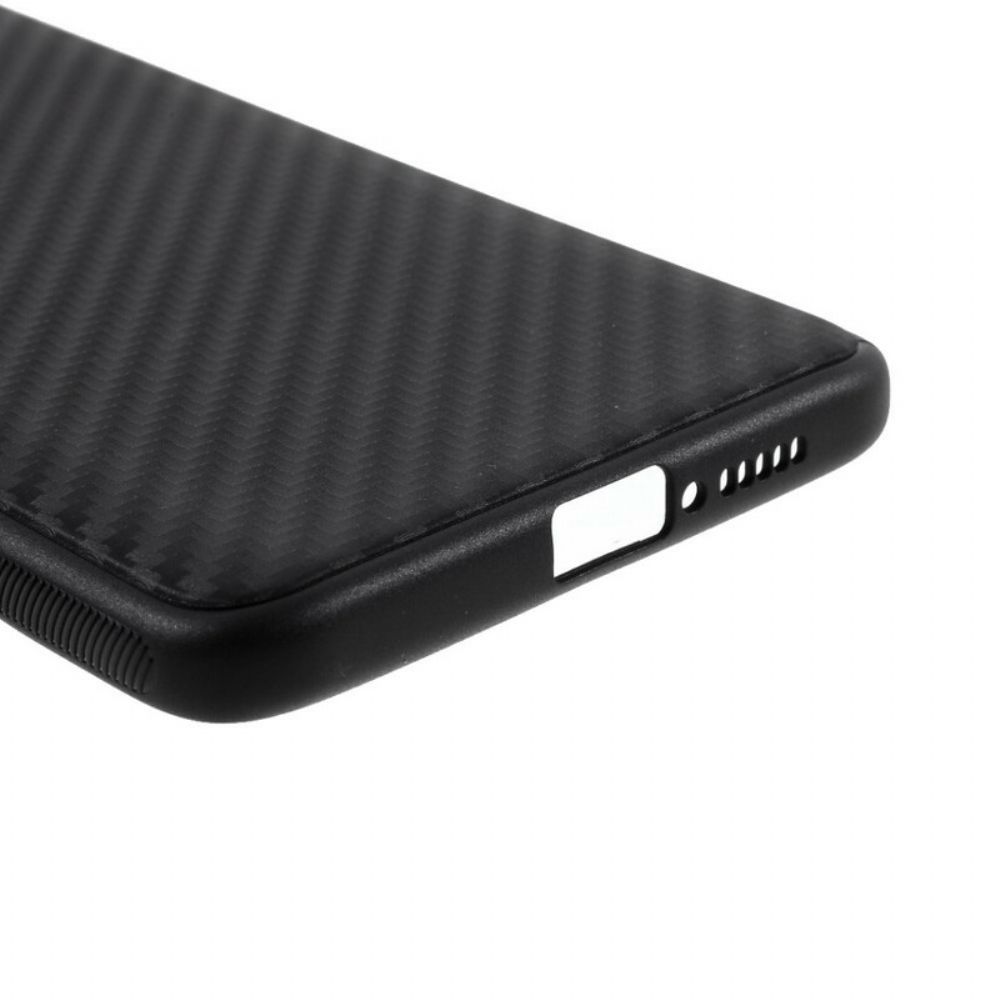 Hülle Für Xiaomi Mi 10T / 10T Pro Leicht Geprägte Karbonfaser