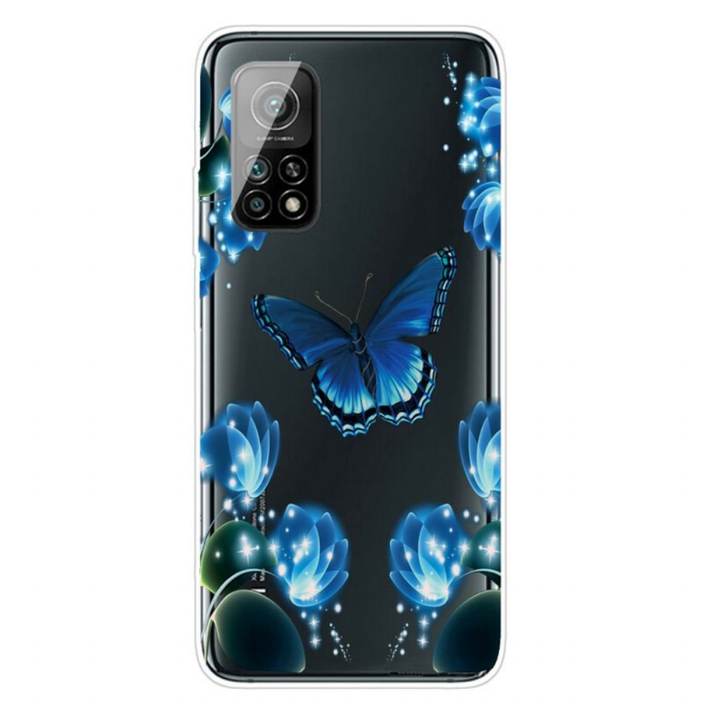 Hülle Für Xiaomi Mi 10T / 10T Pro Luxus-schmetterling