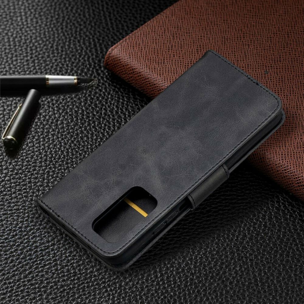 Lederhüllen Für Xiaomi Mi 10T / 10T Pro Flip Case Schräge Klappe