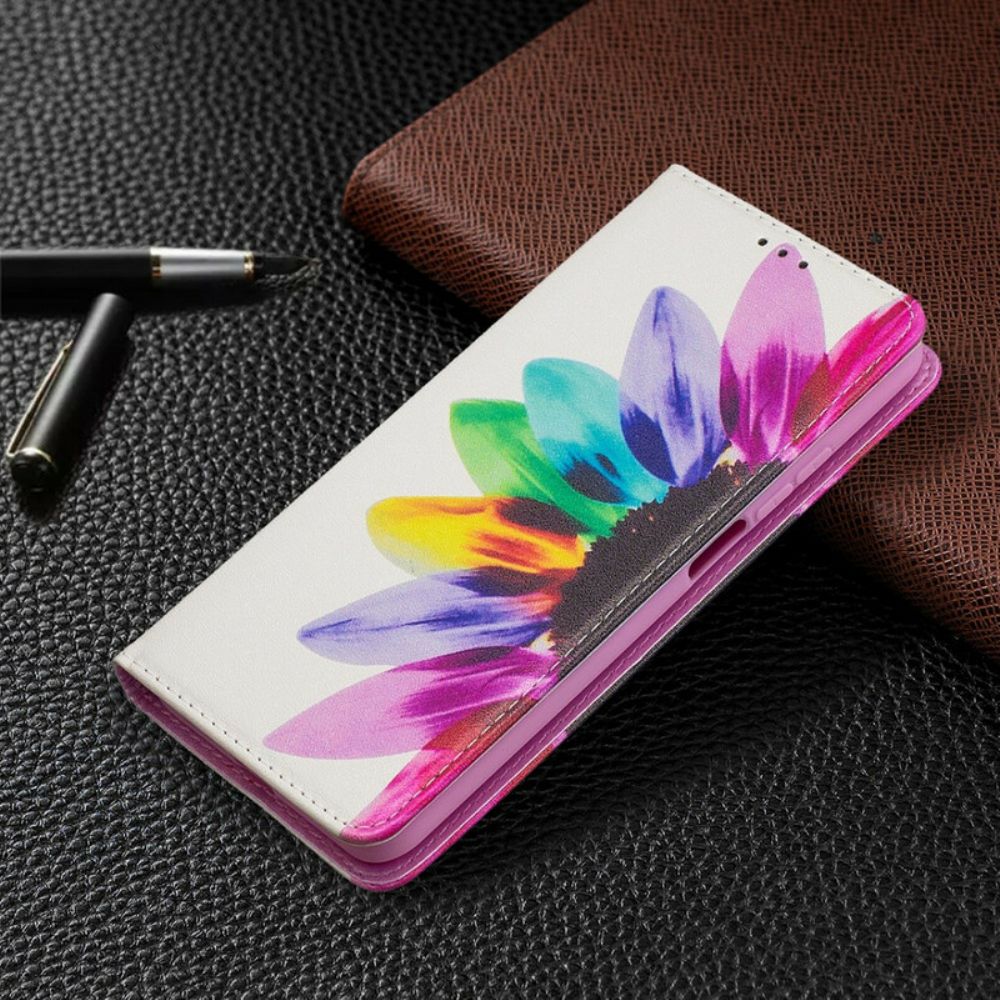 Schutzhülle Für Xiaomi Mi 10T / 10T Pro Flip Case Aquarell Blume