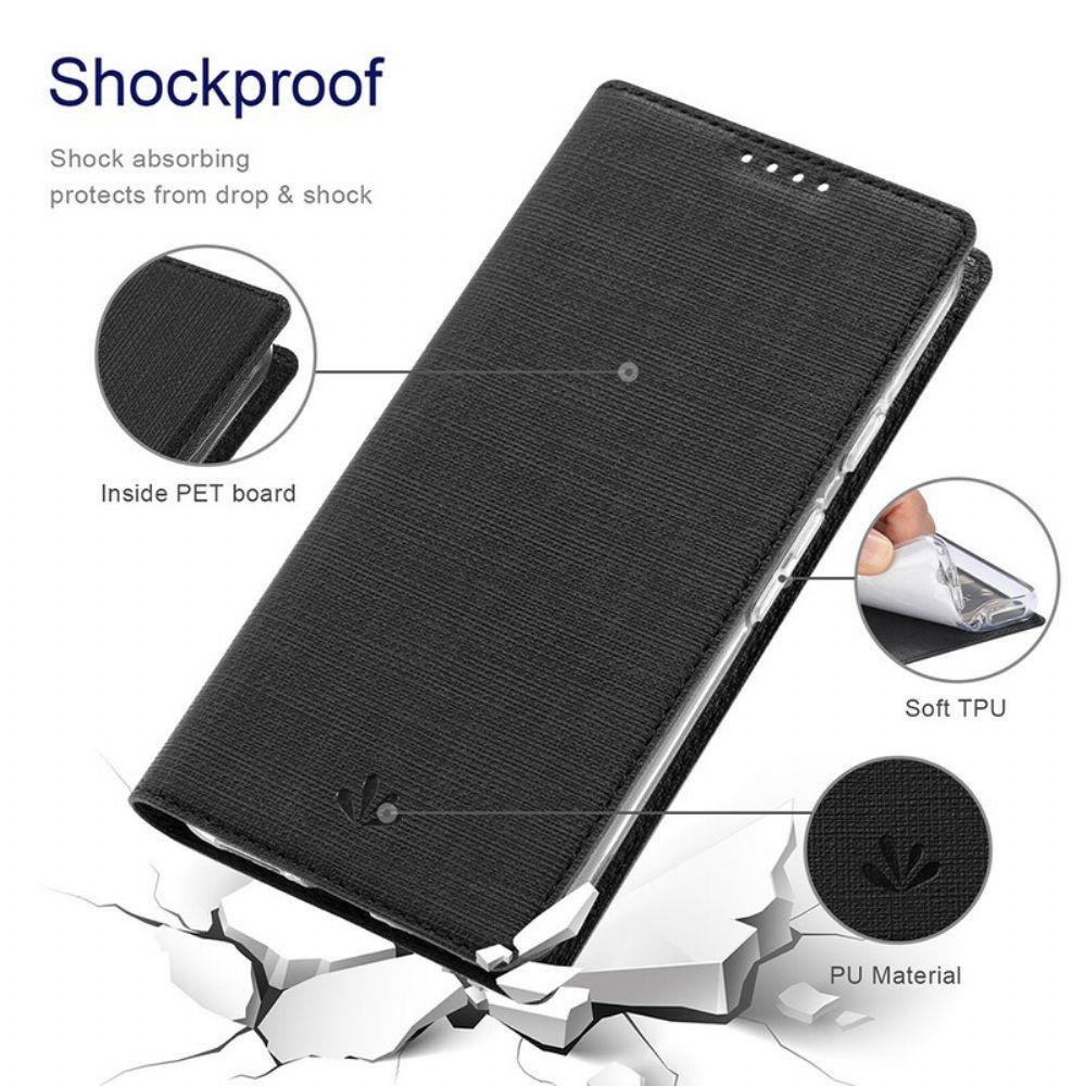 Schutzhülle Für Google Pixel 5A Flip Case Vili Dmx Texturiert