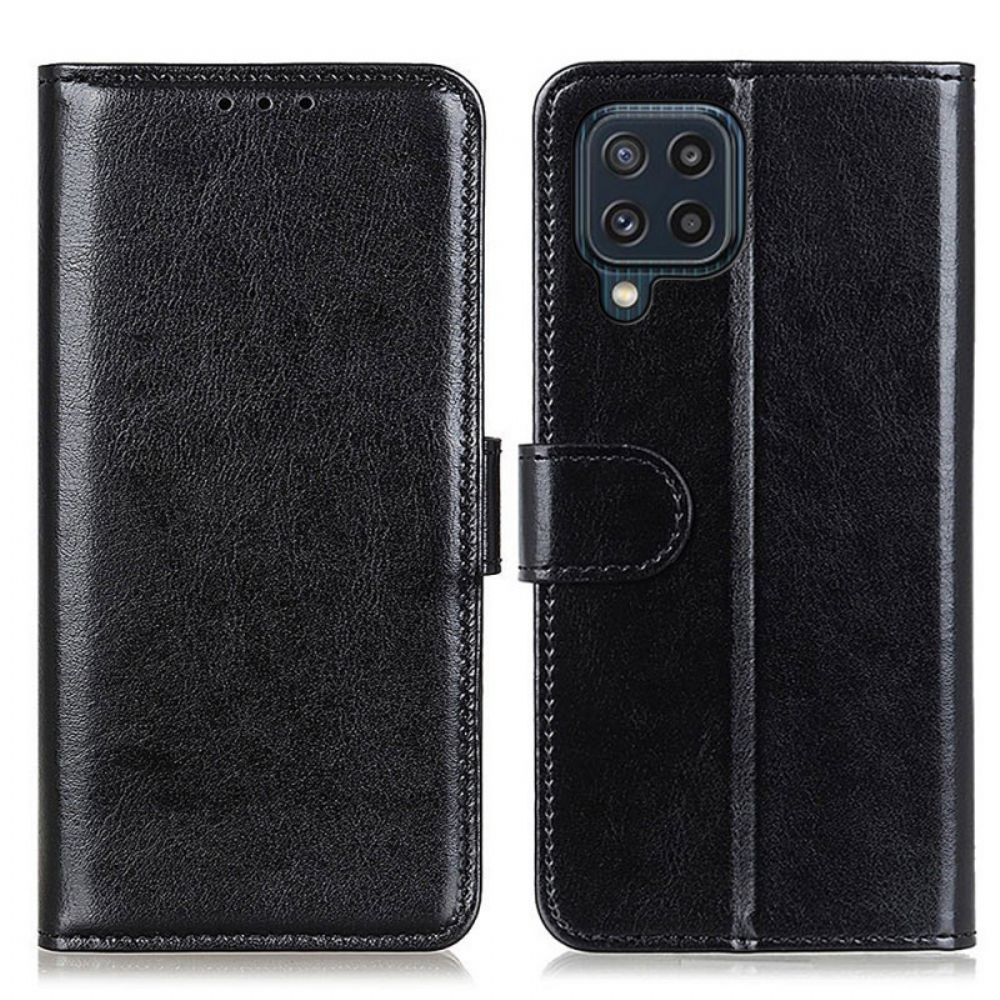 Flip Case Für Samsung Galaxy M32 Eisige Feinheit