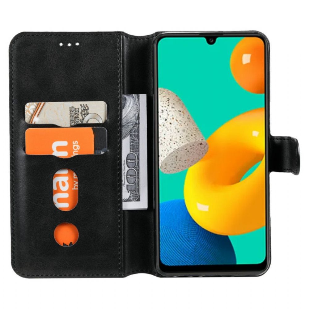 Lederhüllen Für Samsung Galaxy M32 Klassisch