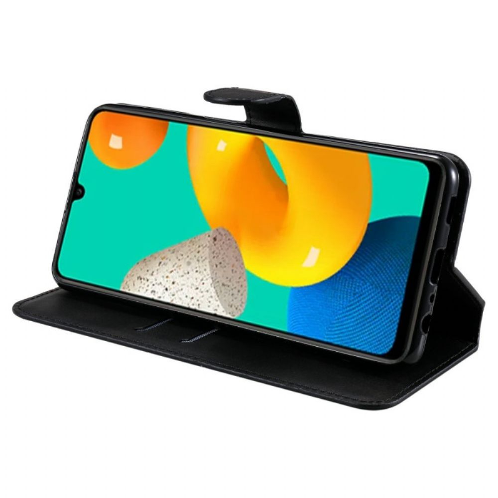 Lederhüllen Für Samsung Galaxy M32 Klassisch