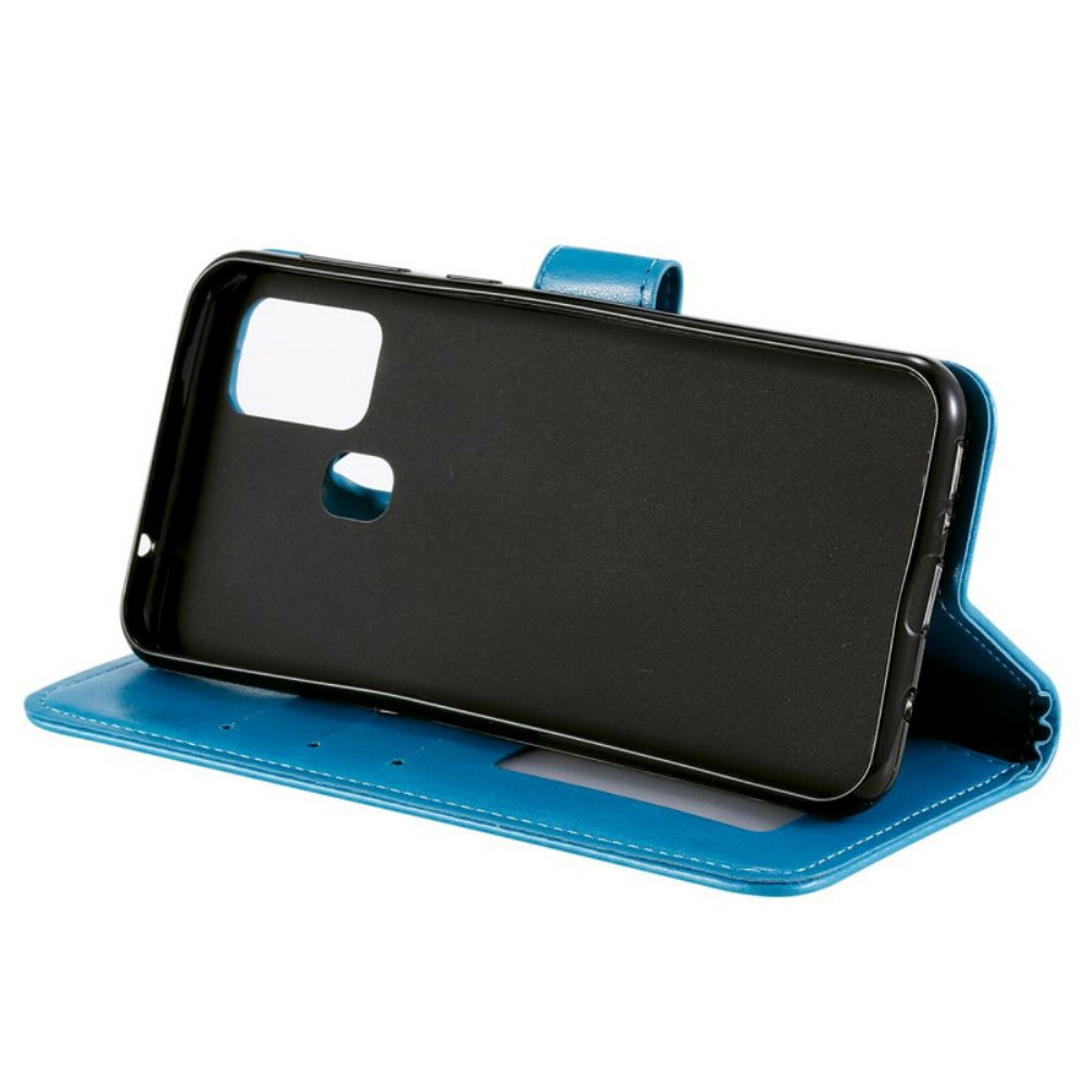 Flip Case Für Samsung Galaxy M21 Sonnen-mandala