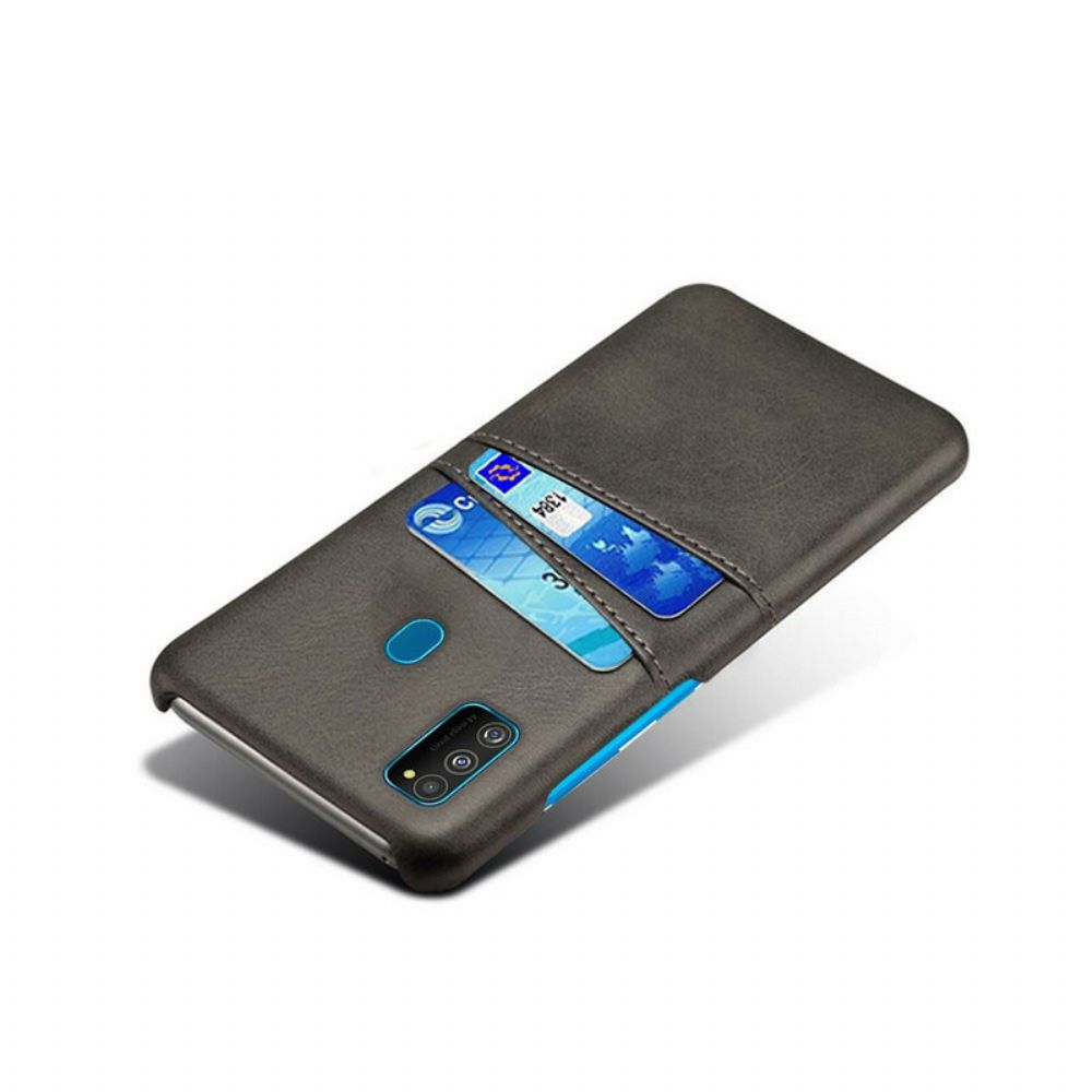 Hülle Für Samsung Galaxy M21 Kartenhalter