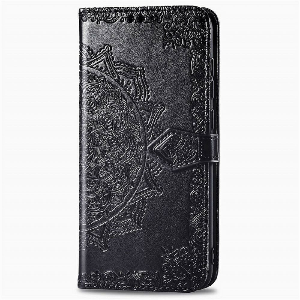 Lederhüllen Für Samsung Galaxy M21 Mandala Aus Dem Mittelalter