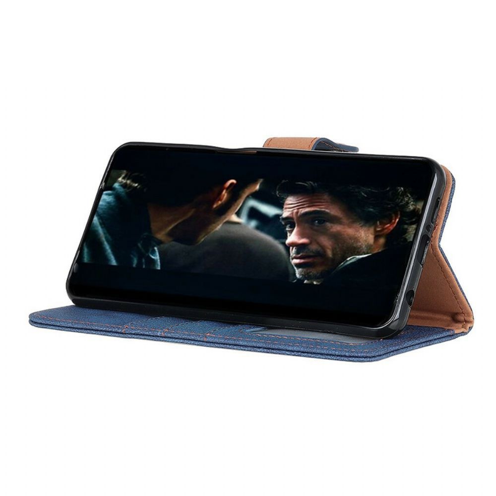 Lederhüllen Für Samsung Galaxy M21 Retro Split Kunstleder Khazneh