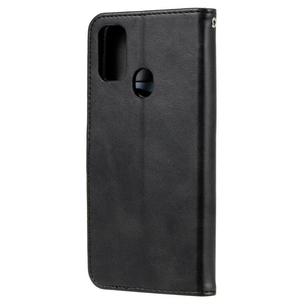 Lederhüllen Für Samsung Galaxy M21 Vintage Geldbörse