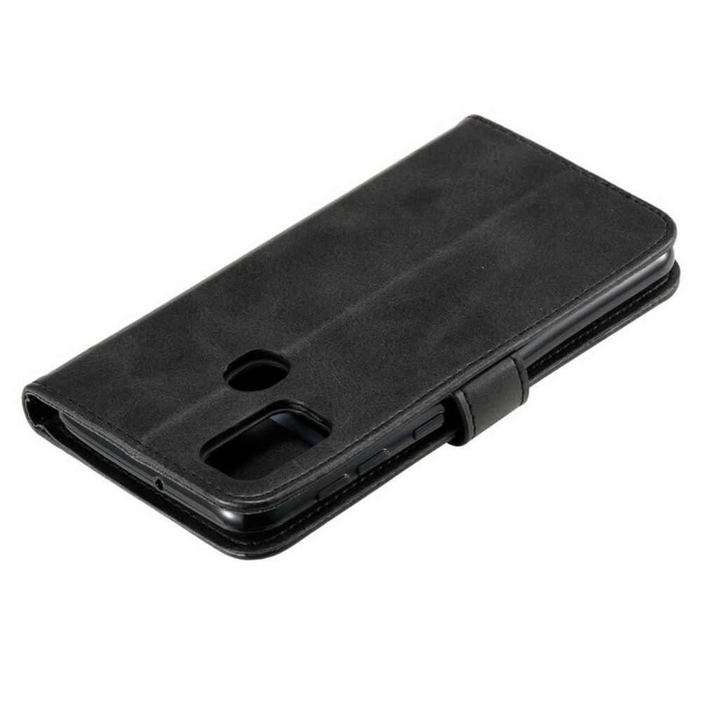 Lederhüllen Für Samsung Galaxy M21 Vintage Geldbörse