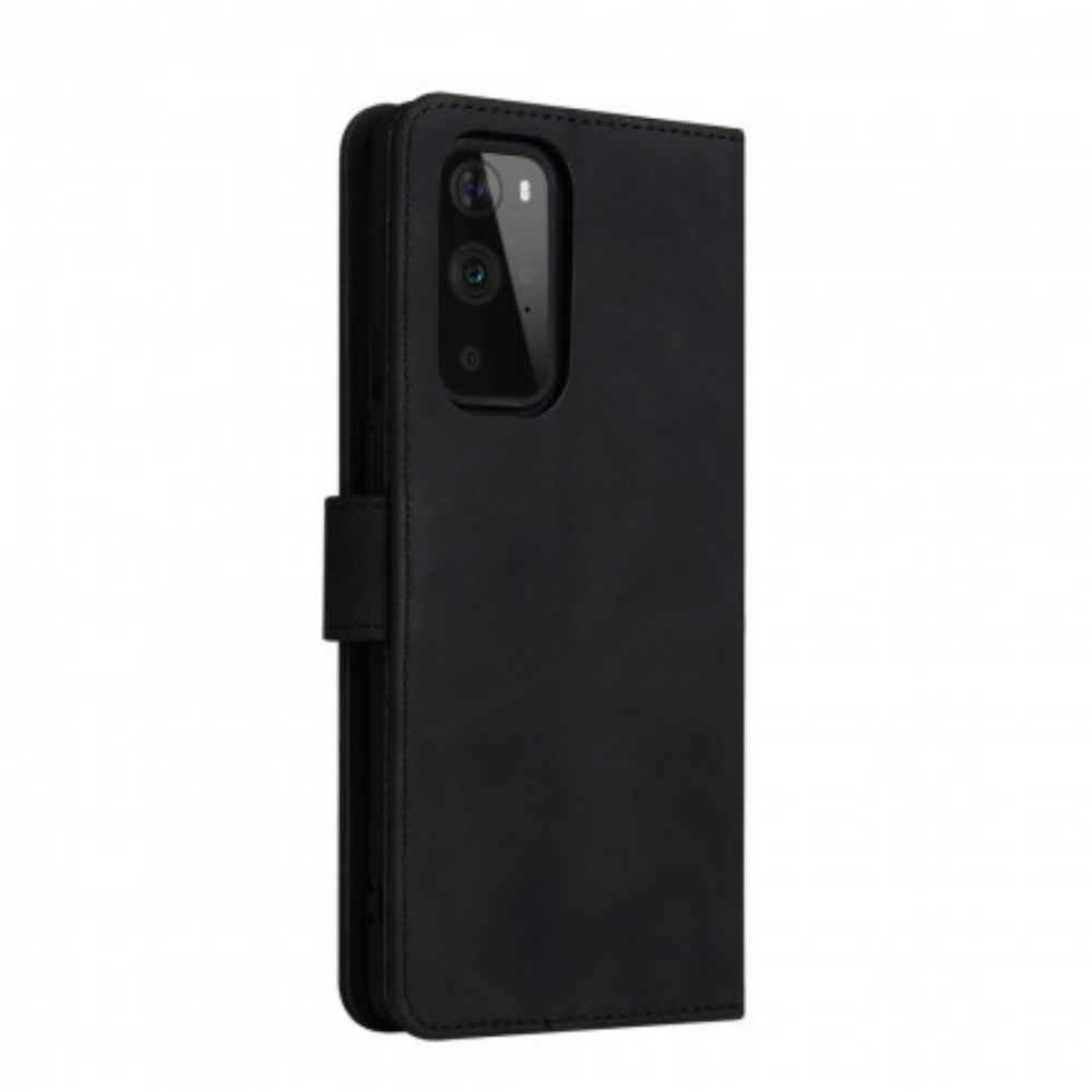 Flip Case Für OnePlus 9 Hautberührung