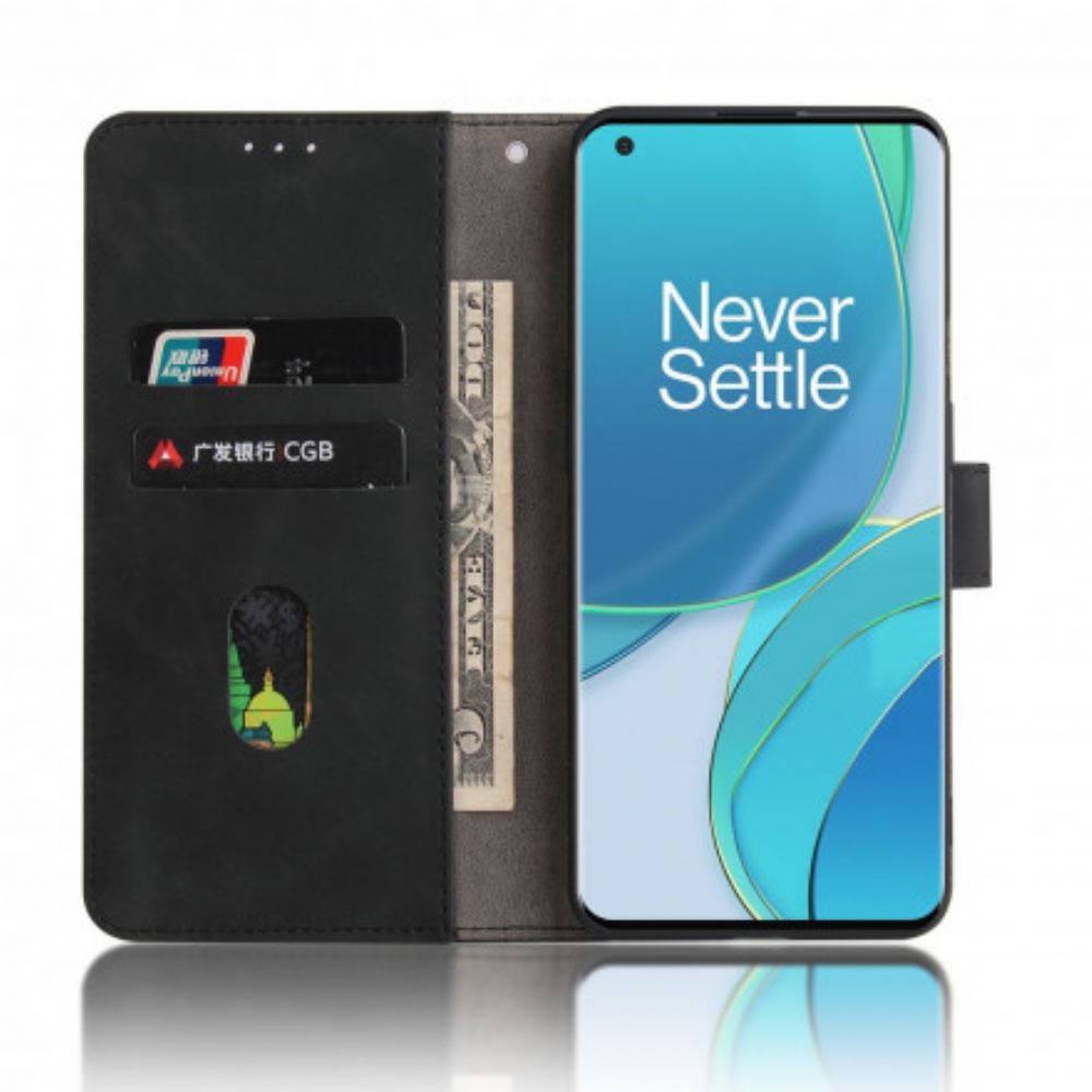 Flip Case Für OnePlus 9 Hautberührung