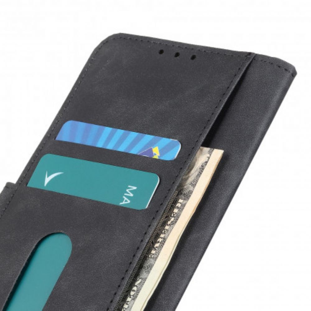 Flip Case Für OnePlus 9 Vintage Ledereffekt Khazneh