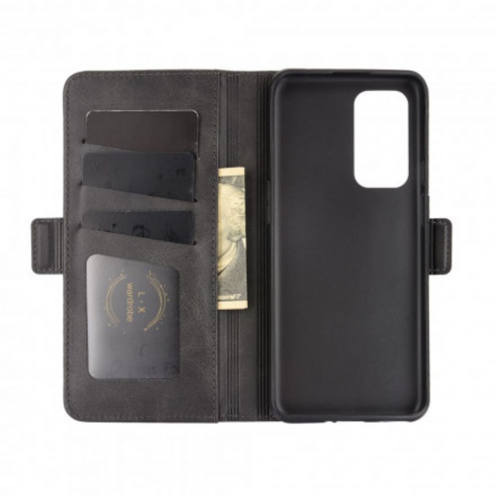 Lederhüllen Für OnePlus 9 Flip Case Doppelklappe