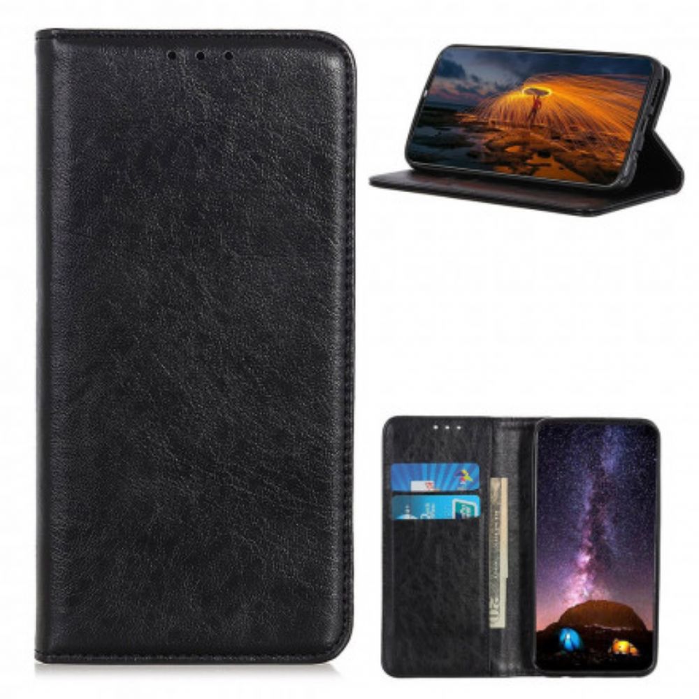Schutzhülle Für OnePlus 9 Flip Case Nüchterner Lederstil