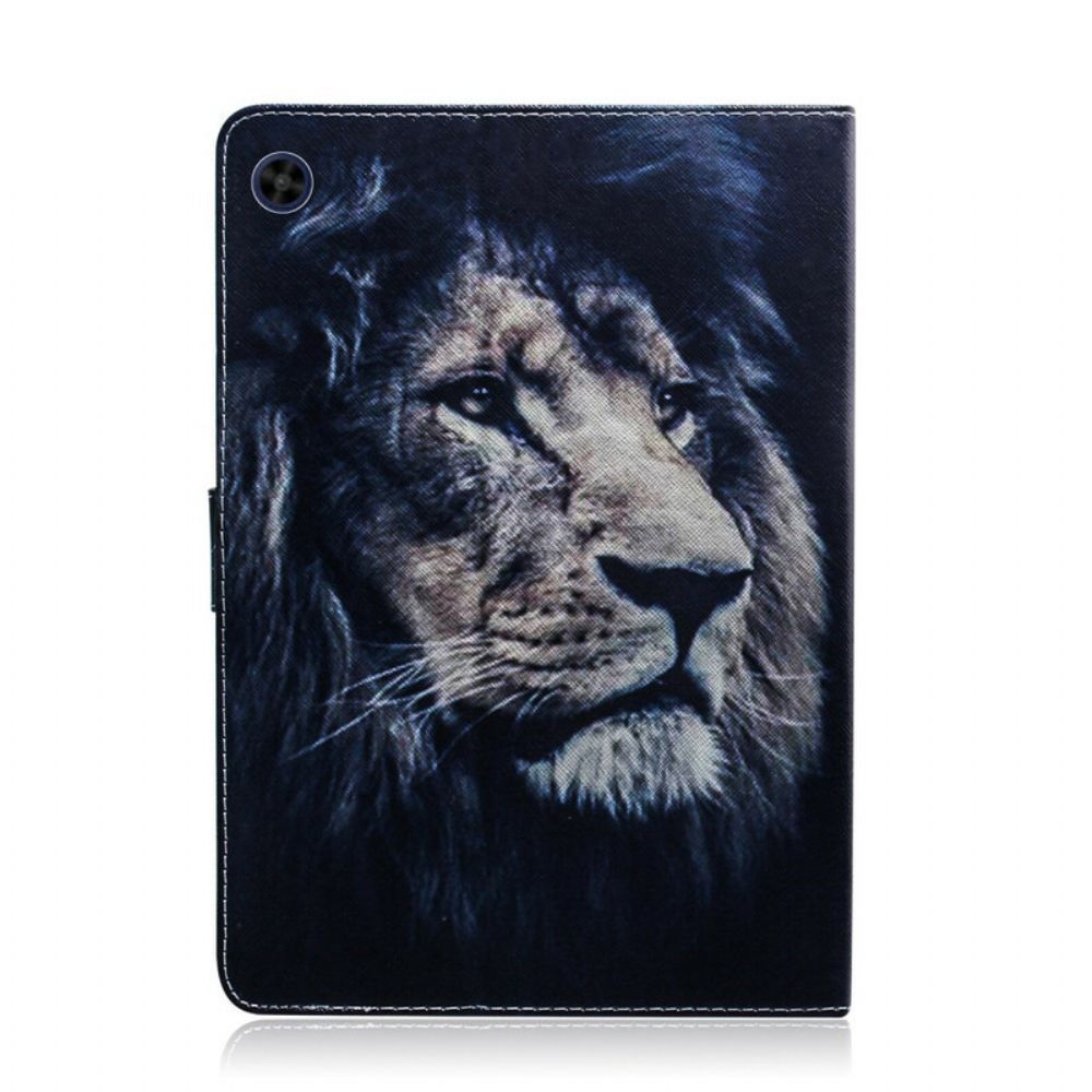Flip Case Für Huawei MatePad T 8 Löwenkopf