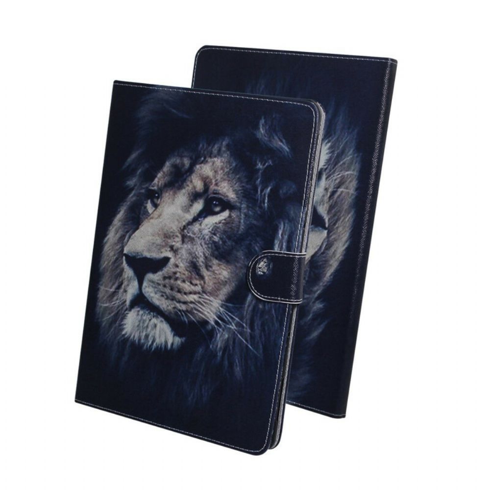 Flip Case Für Huawei MatePad T 8 Löwenkopf
