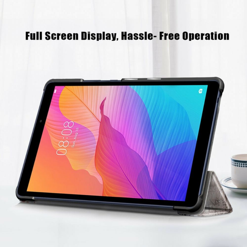 Schutzhülle Für Huawei MatePad T 8 Verstärkter Retro-eiffelturm