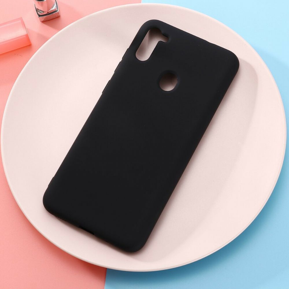 Hülle Für Samsung Galaxy M11 Design Aus Flüssigem Silikon
