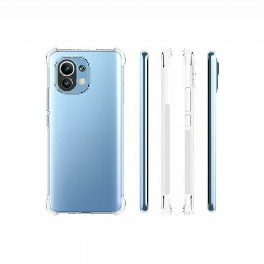 Hülle Für Samsung Galaxy M11 Transparente Verstärkte Ecken