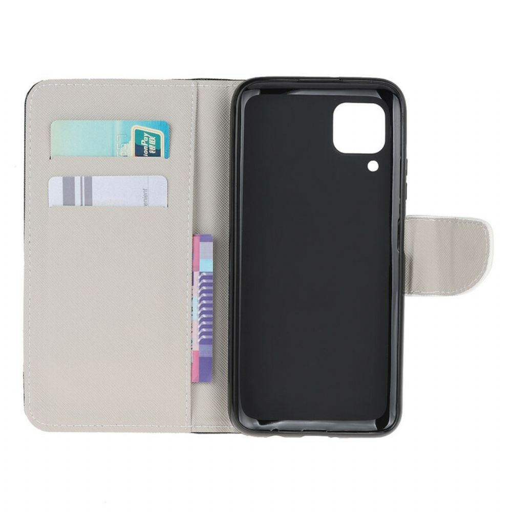 Flip Case Für Huawei P40 Lite Fass Mein Telefon Nicht An