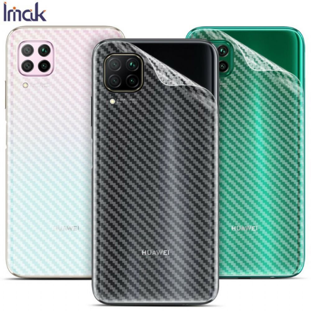 Heckfolie Für Huawei P40 Lite Carbon Style Imak